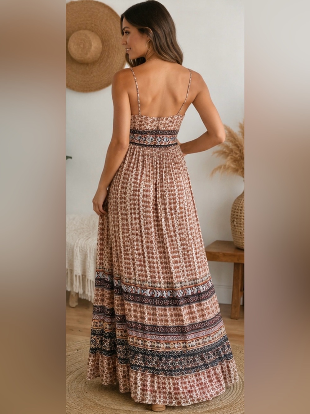 Angie Bohemian Maxi Dress - Picture 4 of 8